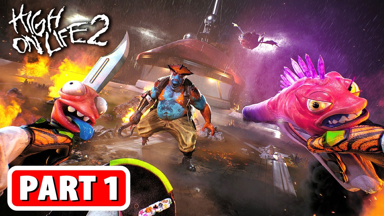 HIGH ON LIFE 2 Gameplay Walkthrough Part 1 - FULL GAME (No Commentary)