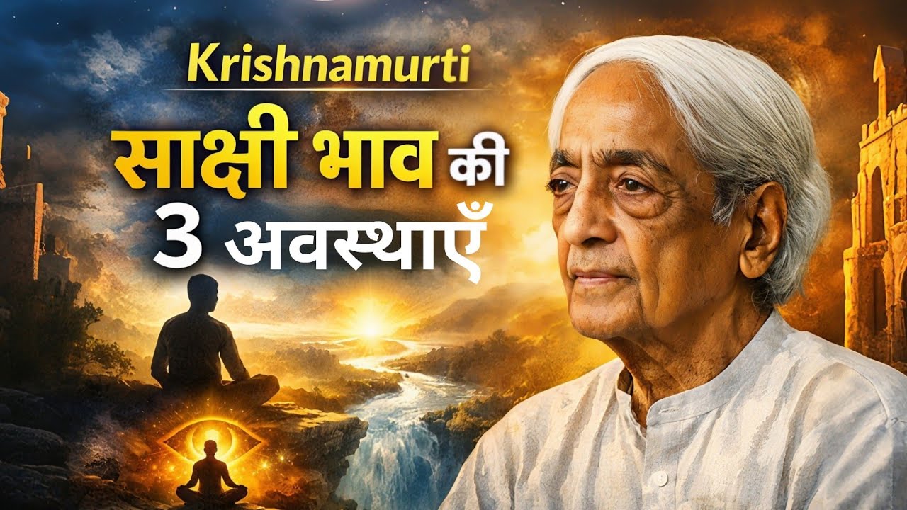 Krishnamurti on Awareness: The 3 Steps to Inner Freedom