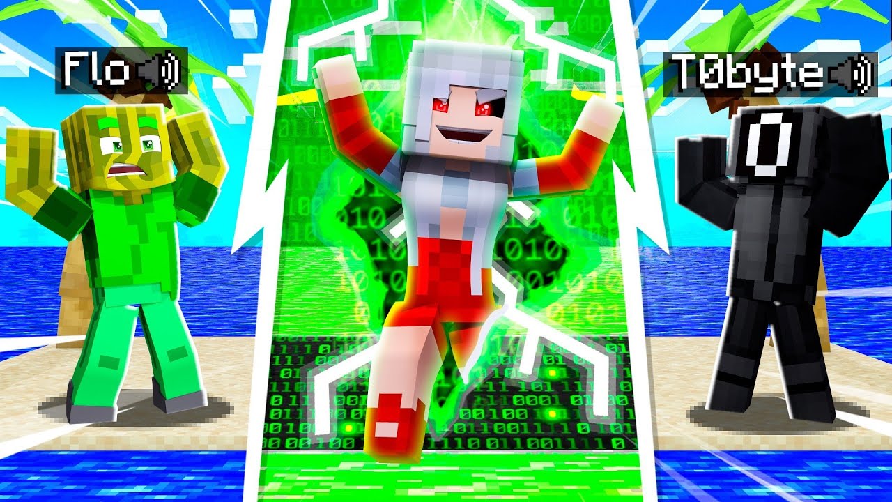 DAS ADMIN M&Auml;DCHEN... IST ST&Auml;RKER als T0BYTE?! (Minecraft YouTuber Insel)