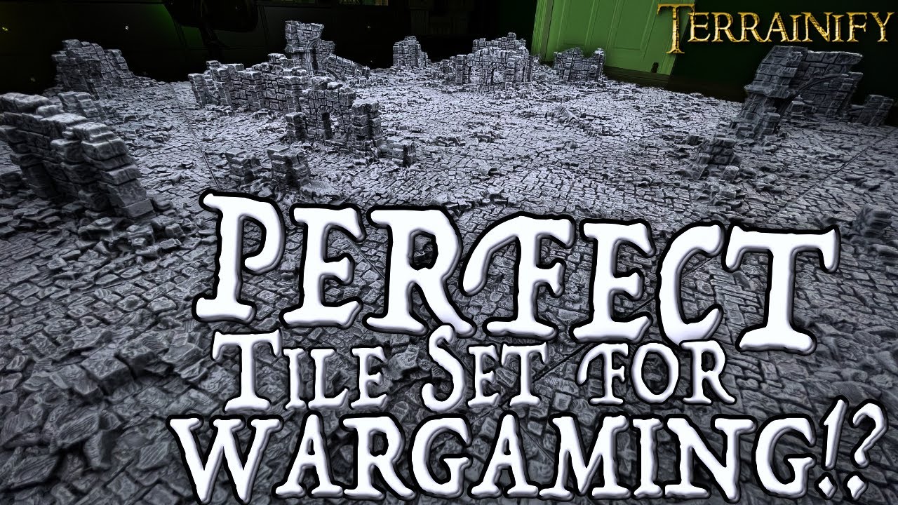 This KICKSTARTER Is Going To Be AWESOME!!!!! (Terrainify Ancient Ruined City Tiles)