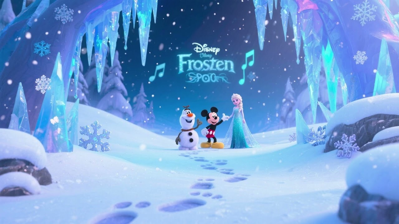 ❄️👣 Эльза и тропа «Морозный след 3» | Волшебное зимнее приключение