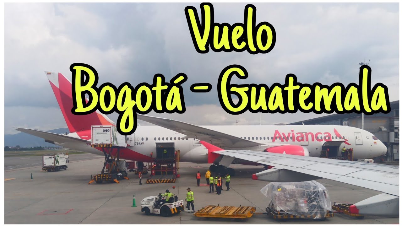 Vuelo BOGOTÁ - CIUDAD DE GUATEMALA, Avianca A320
