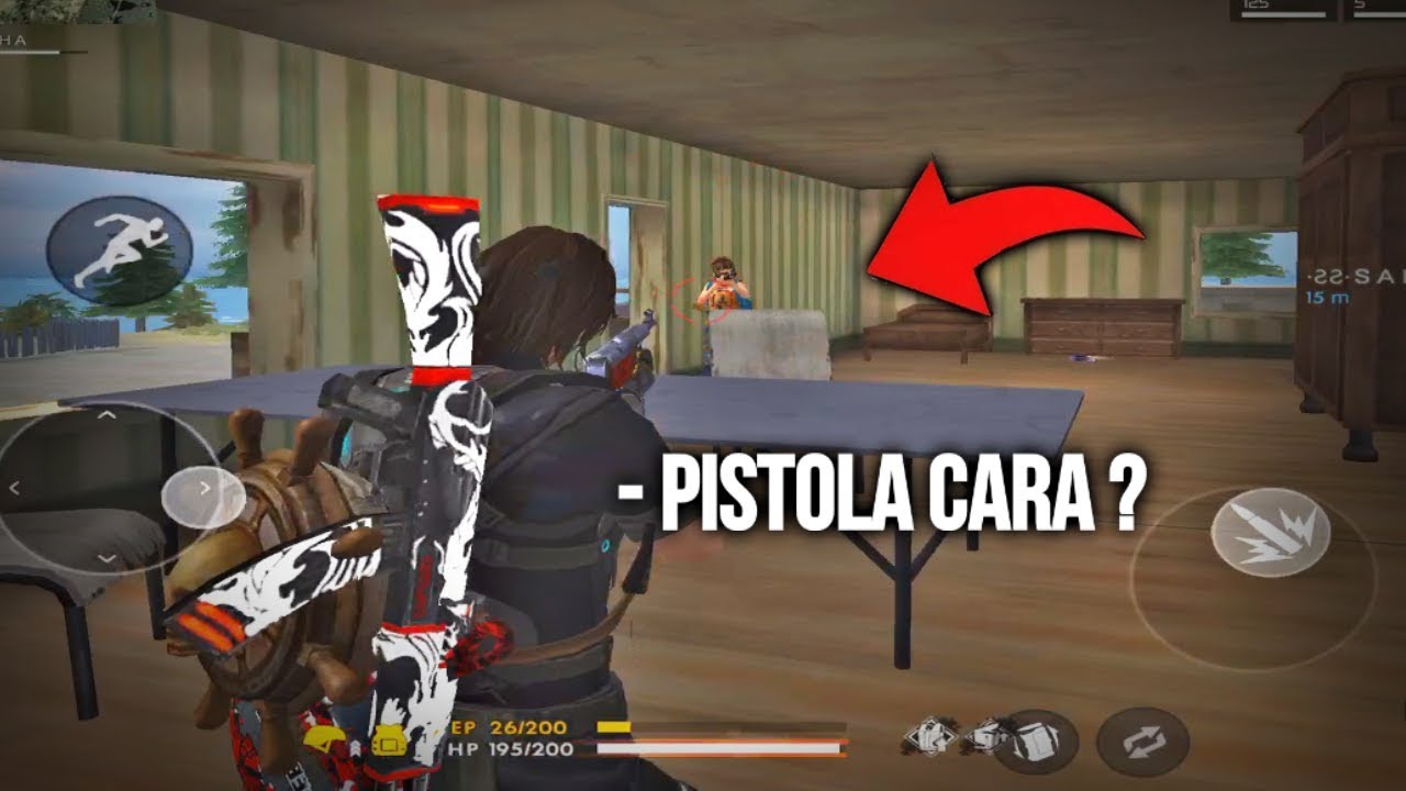 INACREDITAVEL !! O CARA QUERIA ME MATAR DE PISTOLA - FREE FIRE