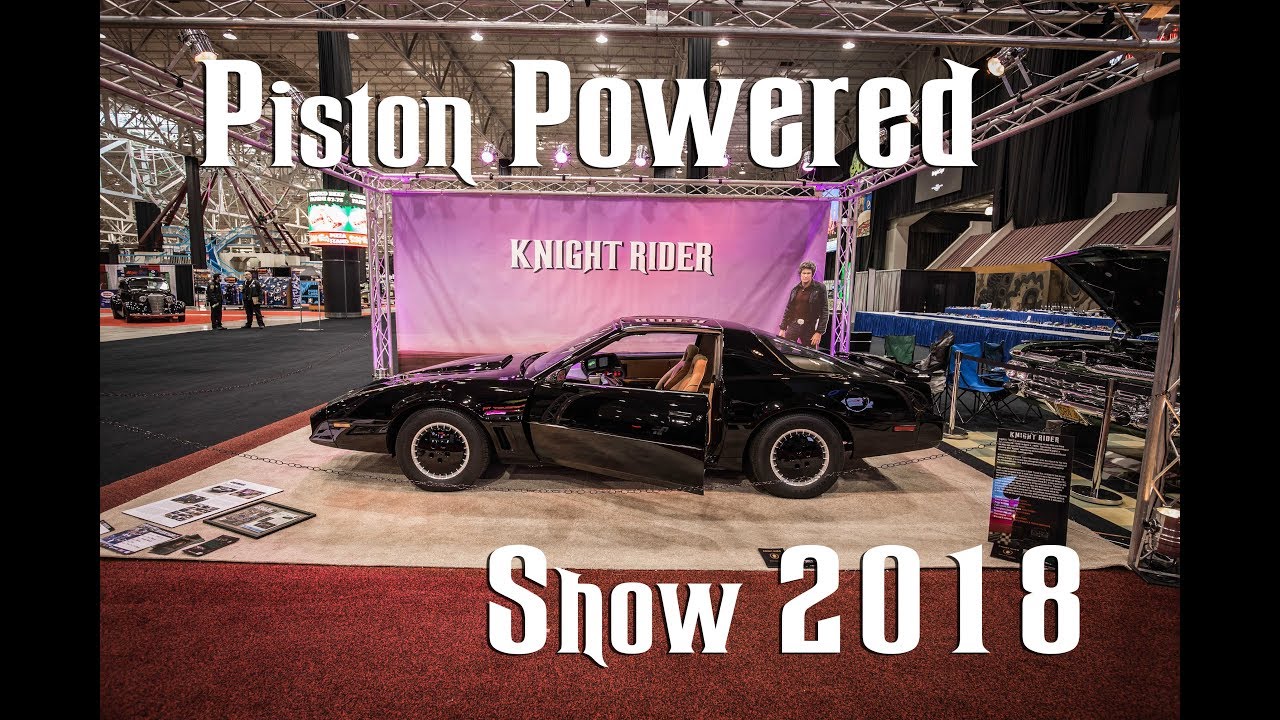 Knight rider Kitt replica at piston power show 2018