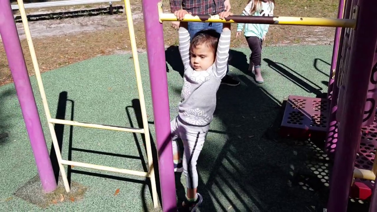 Lifeschooling: My Daughter's first Pull up!! (Aerobic)