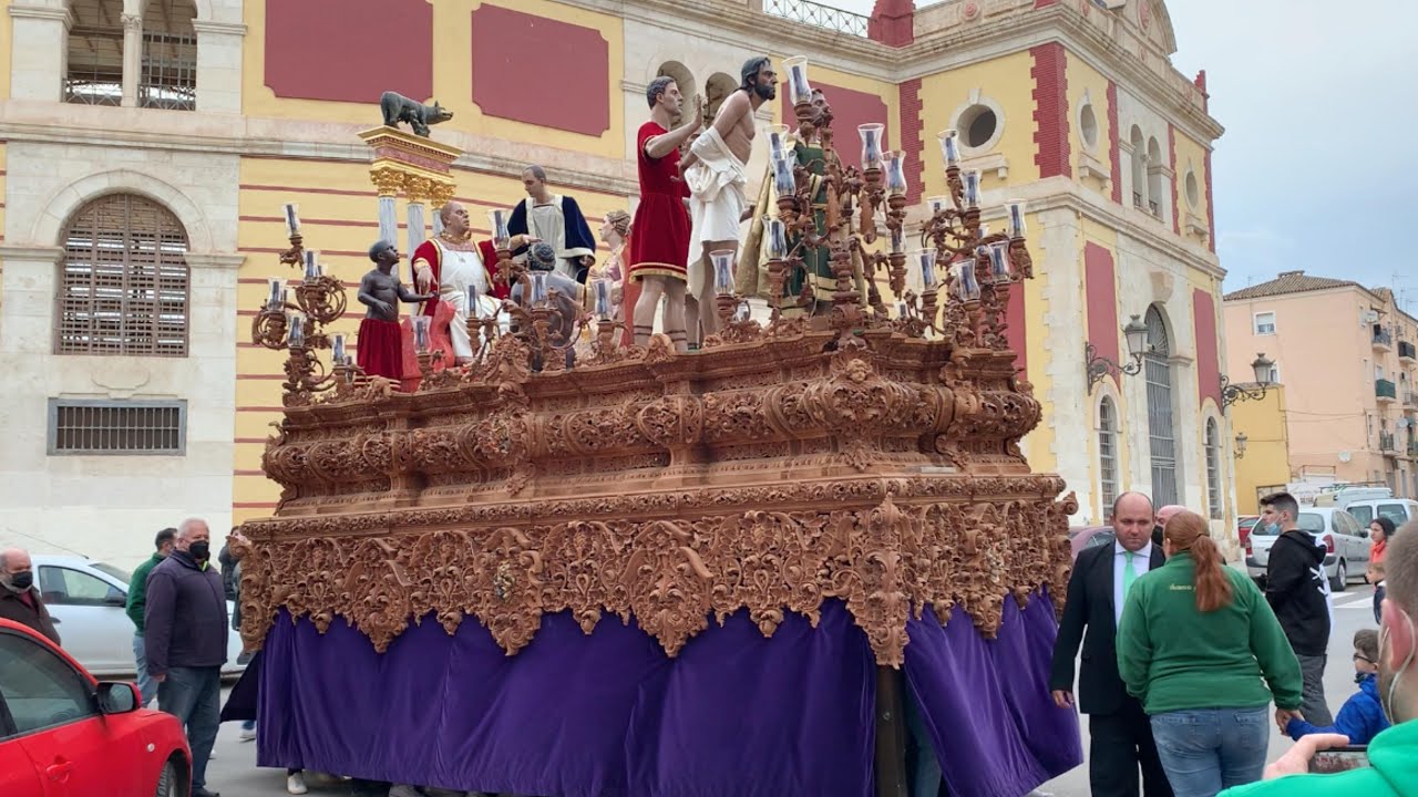 MUDÁ del paso de misterio del Señor de la SENTENCIA a la Parroquia | Cuaresma 2022