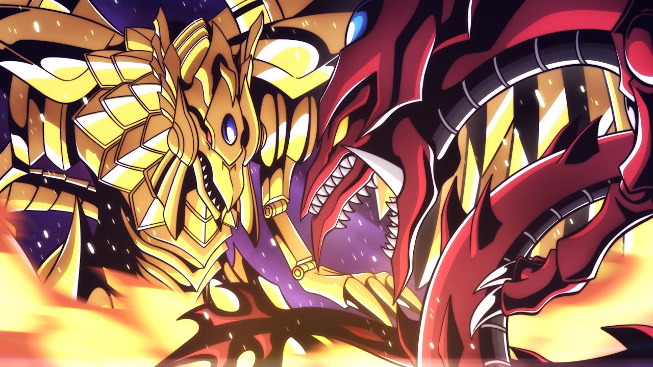 Two Idiots ANIME LEVEL Egyptian God Duel in Yu-Gi-Oh! Master Duel (SLIFER VS RA)