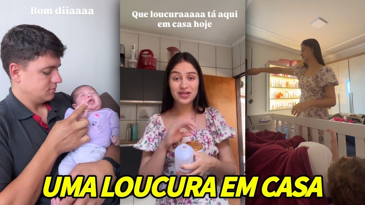 ANA VITÓRIA MOSTRA A LOUCURA QUE ESTÁ EM CASA, MUITA CORRERIA 