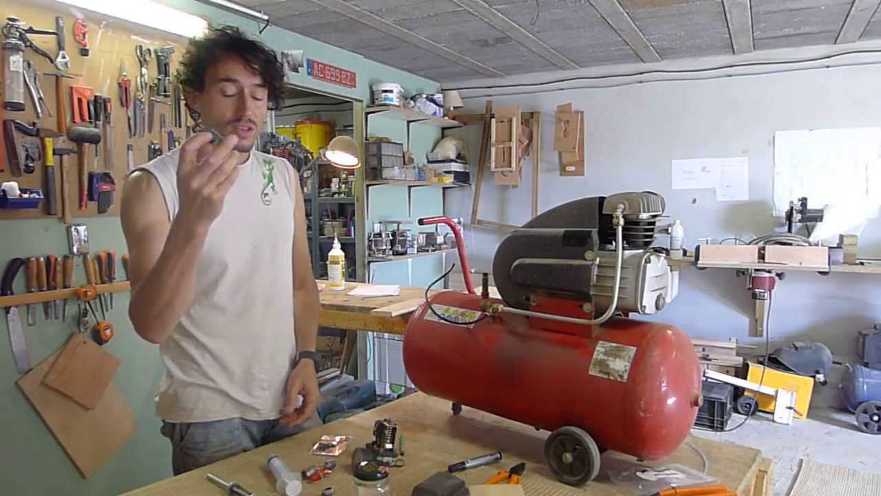 Comment modifier un compresseur en pompe à vide / How to Modify a Compressor in a Vacuum Pump