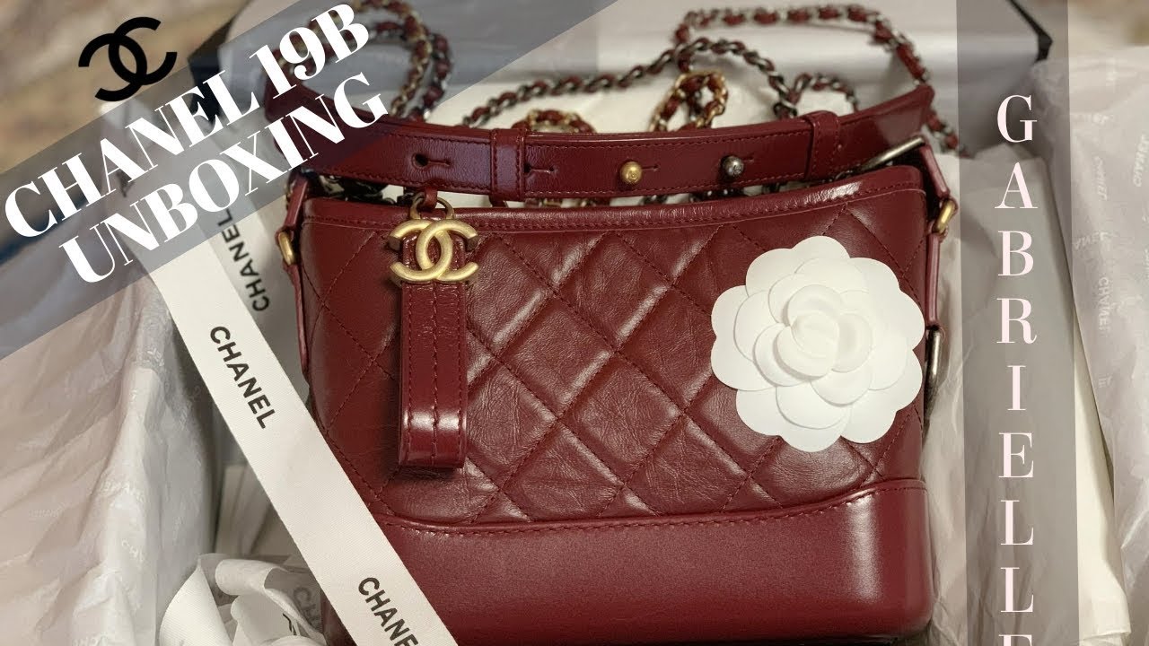 Chanel 19b Collection Unboxing Fall/Winter | Chanel Gabrielle Bag and Modeling shots