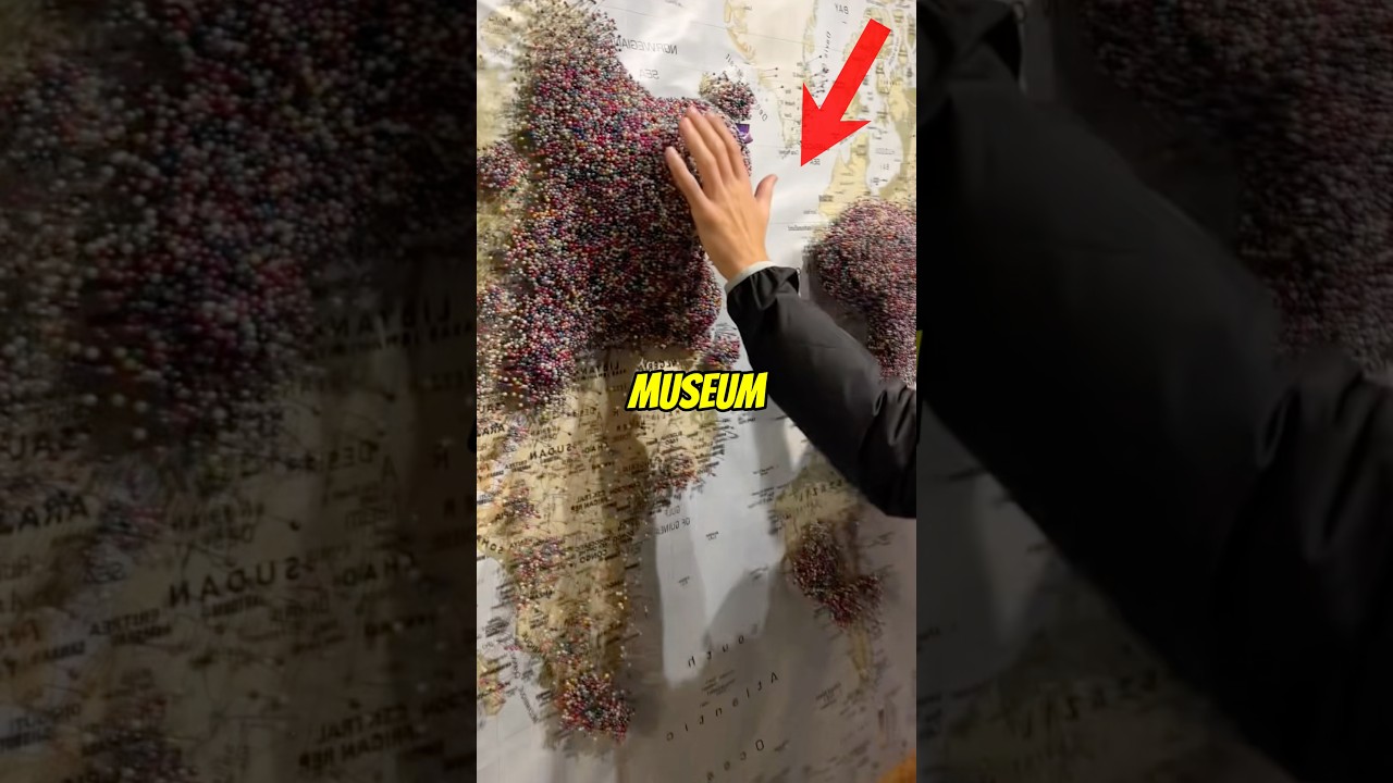 Эта карта мира просто потрясающая 🤩😱