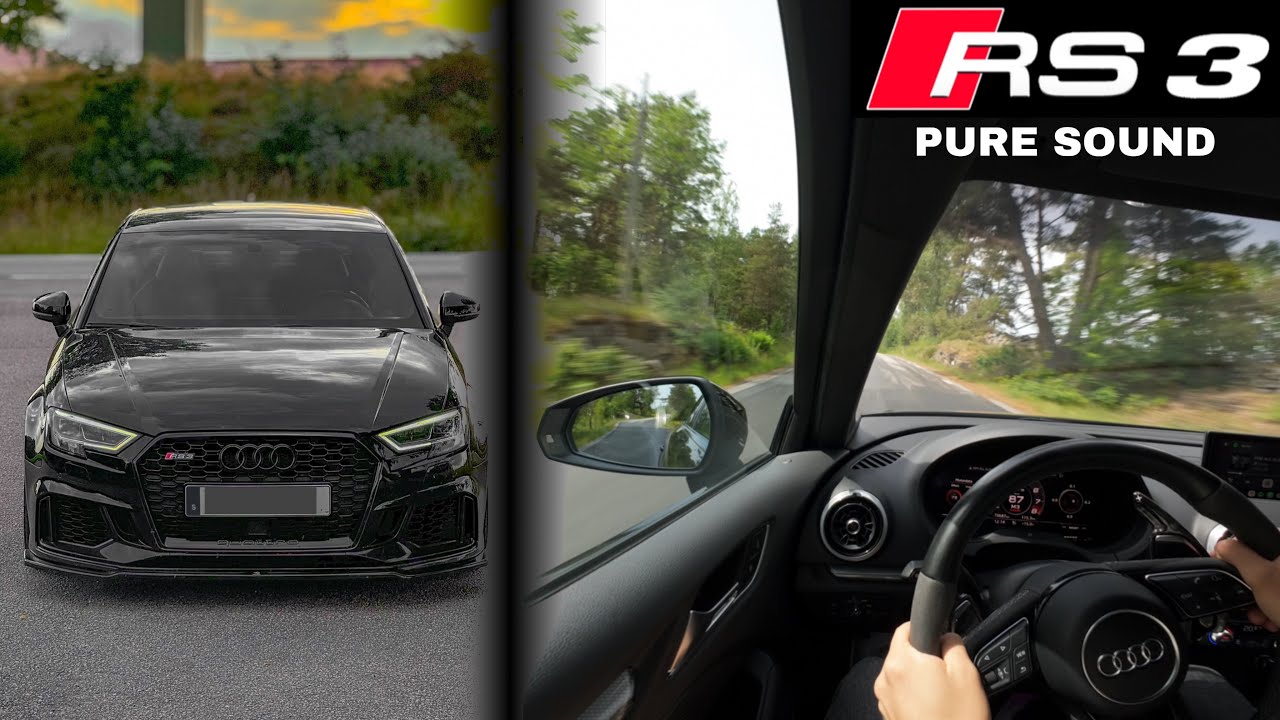 AUDI RS3 620 HP FULL E85 STAGE 1 PURE SOUND | 4K POV DRIVE
