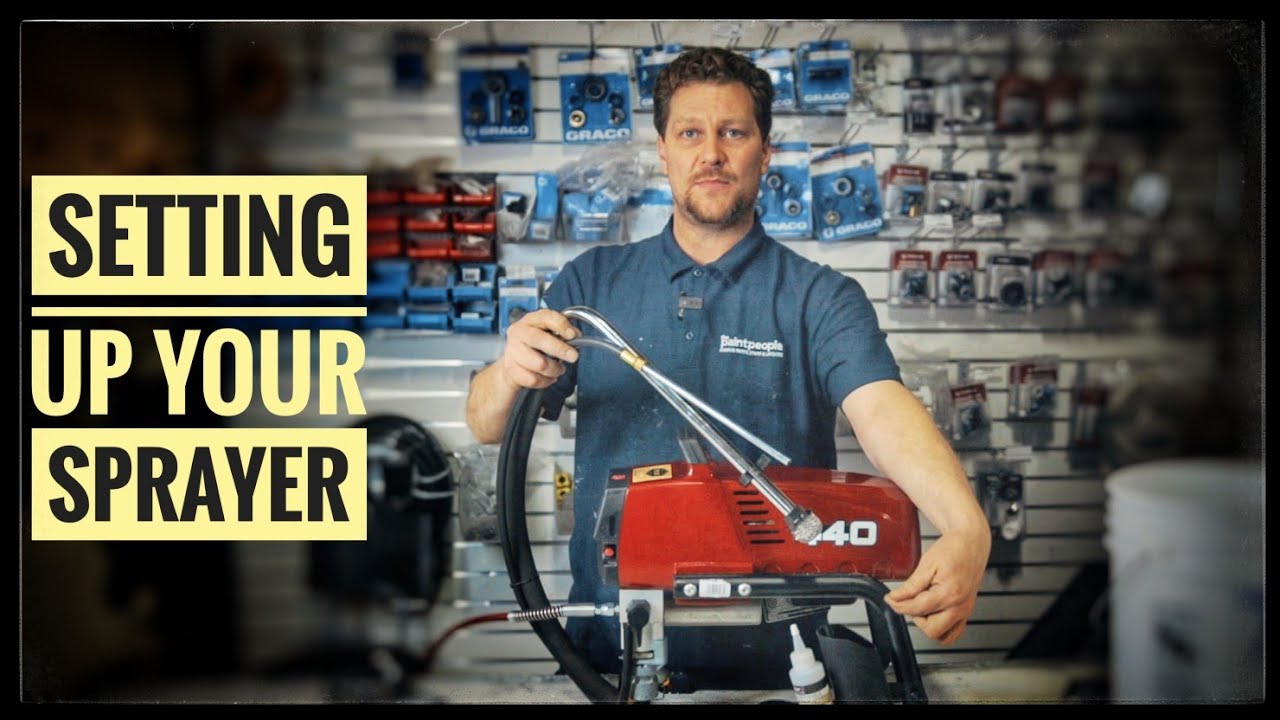 Paint Sprayer Tips | How to Set Up An Airless Sprayer | Titan 440