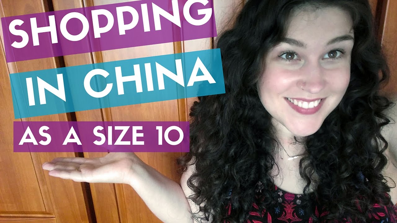 SHOPPING IN CHINA, SIZE 10  - American Girl in Nanjing