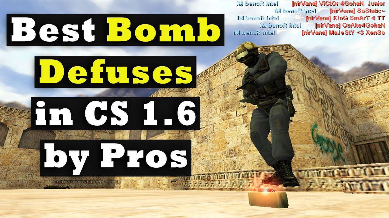 Best Bomb Defuses in Counter Strike 1.6