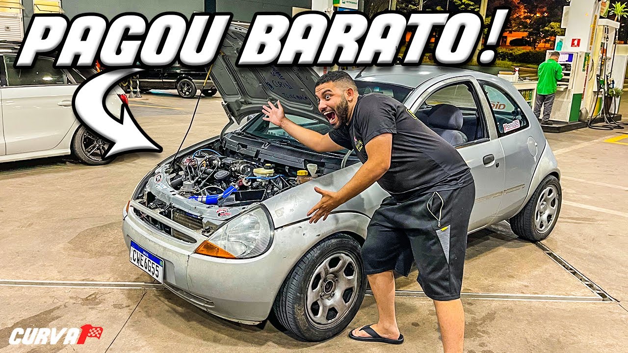 OLHA O QUE ELE FEZ NO MOTOR DESSE FORD KA! 😱
