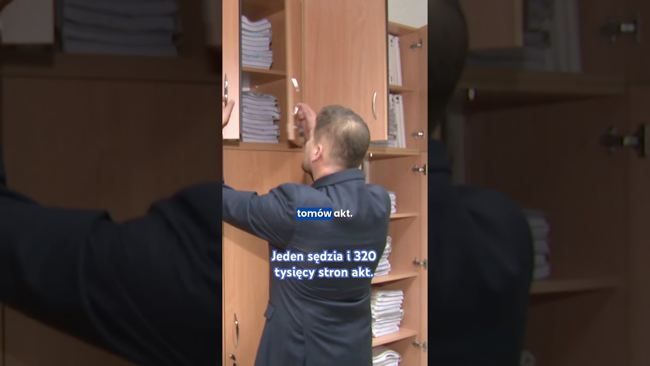 👨&zwj;⚖️ Sędzia z Olsztyna stanął przed poważnym wyzwaniem. Ta sprawa to 320 tys. stron akt