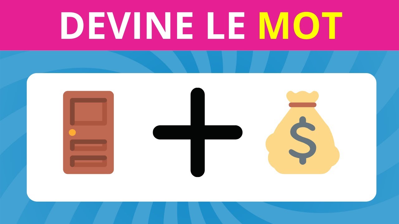 DEVINE 100 MOTS EN ÉMOJIS 😂🧠✅ | QUIZ ÉMOJI