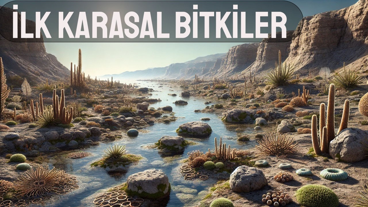 İlk Karasal Bitkiler | 450 Milyon yıl &ouml;nce | Ozon tabakası oluştu |