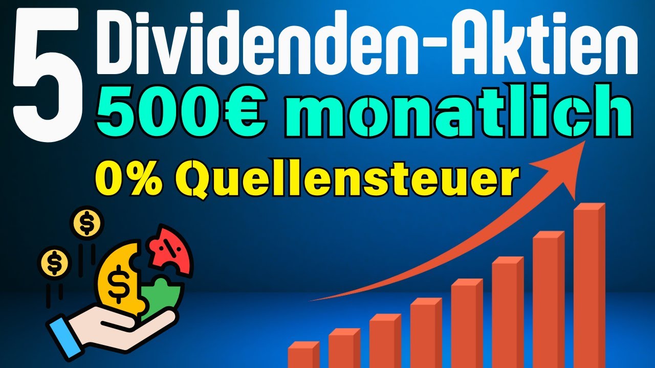 5 Dividendenaktien 500&euro; monatlich OHNE Quellensteuer!