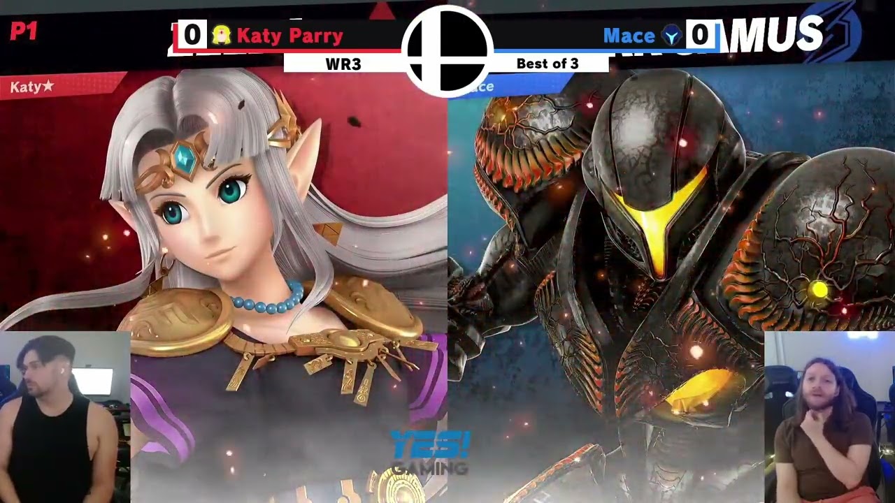 Katy Parry (Zelda) vs Mace (Dark Samus)