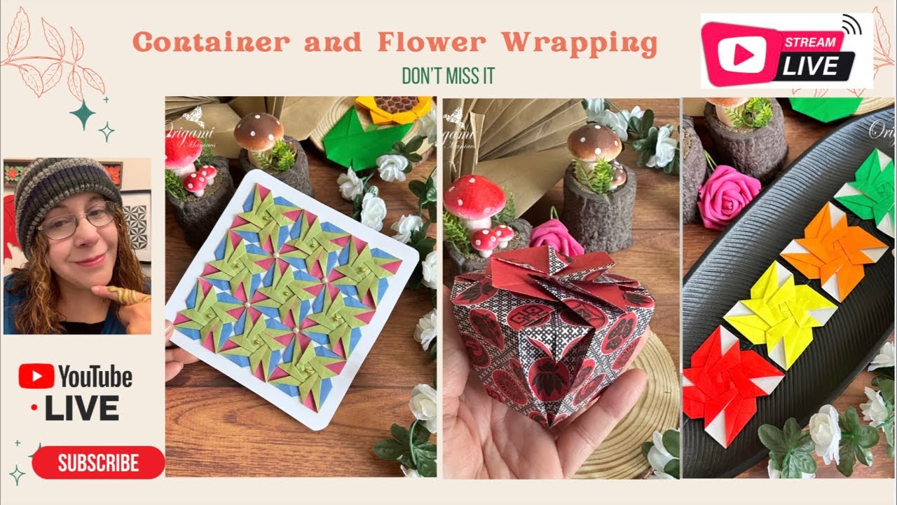 Friday Live Stream 17: Flower Ornament and  Container