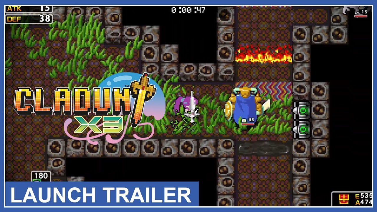 Cladun X3 -  Launch Trailer (Nintendo Switch, PS4, PS5, and Steam)