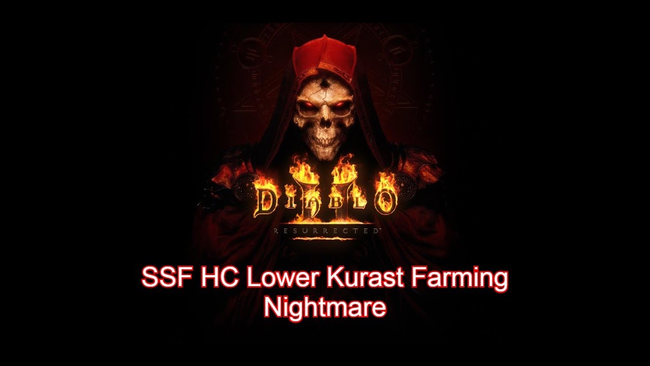 Diablo 2 Resurrected | HC SSF | Farming NM!