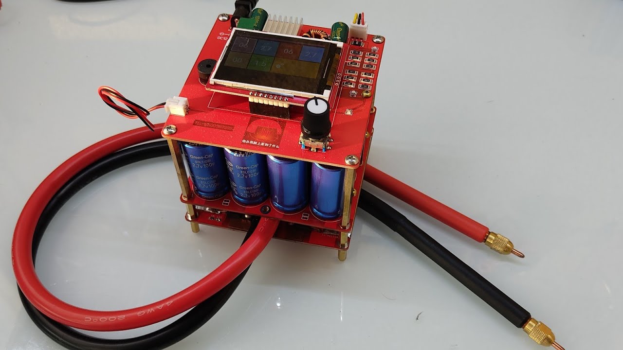 400F SPOT WELDER #maquinadesoldar #spotweldingmachine (1600F) display digitale. 