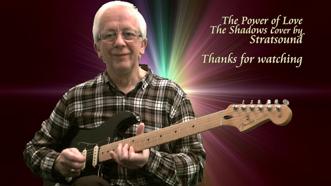 The Power of Love – The Shadows guitar instrumental cover by Stratsound