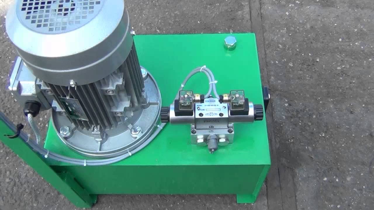 Free Standing Tipper Powerpack and Panel with PLC