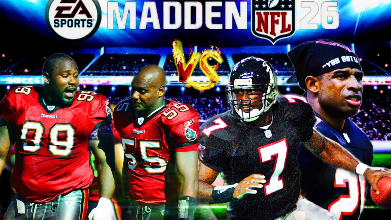 LEGEND EDITION ON MADDEN 26 | LEGEND BUCS VS LEGEND FALCONS | ATLANTA FALCONS HIGHLIGHTS 