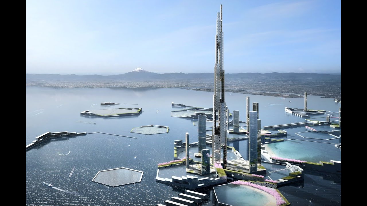 TOKYO - Sky Mile Tower - 1700m Proposed Building - スカイマイルタワー
