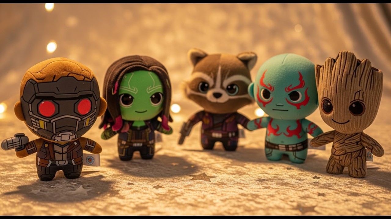 Chibi Guardians of the Galaxy: Animated 80s Cartoon Intro Fan Made