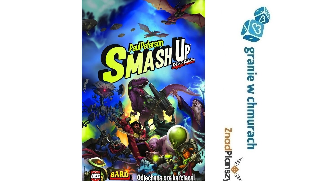 Smash Up - przykładowa rozgrywka, recenzja
