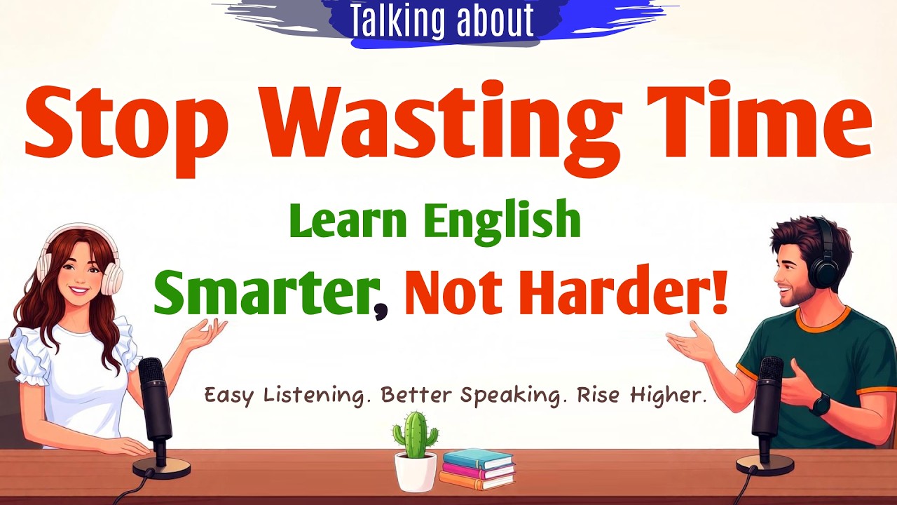 English Rise Podcast | Stop Wasting Time — Learn English Smarter, Not Harder
