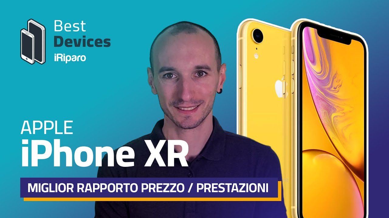 🔝♻️📱4️⃣   BEST DEVICES 4 – IPHONE XR rigenerato, il miglior iPhone per rapporto prezzo-prestazioni