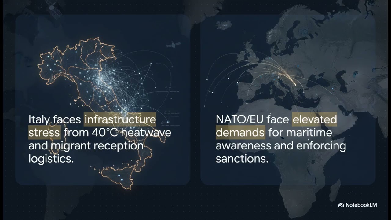 Mediterranean Pressure Points: Migration, Terror Networks, and Regional Stability