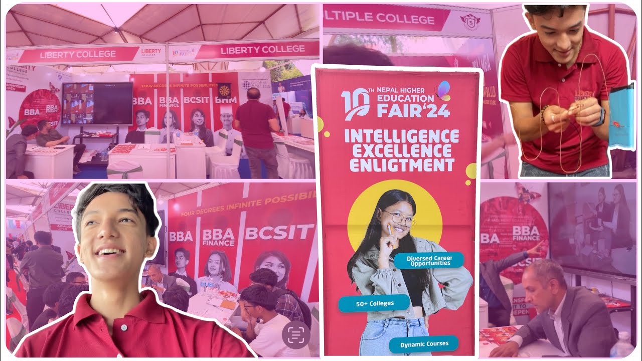 10th Nepal Higher Education Fair 2024 | Vlog | Jukti Bikram Shahi |