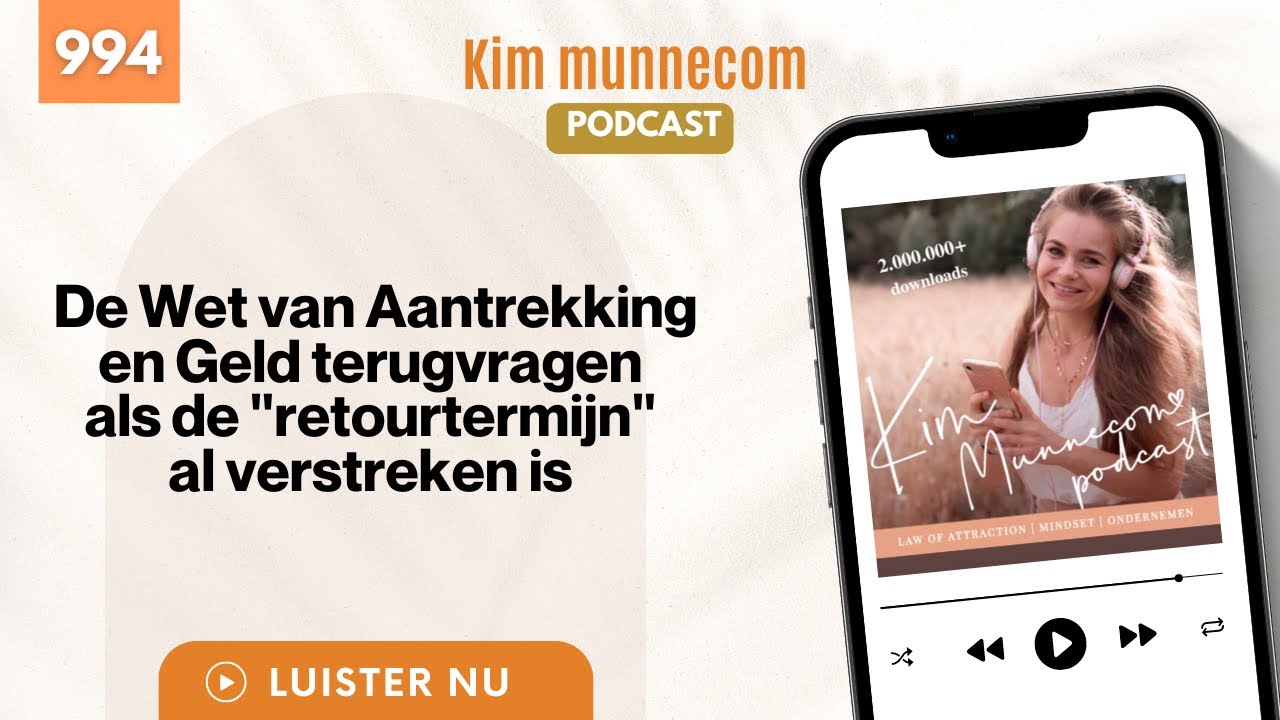 De Wet Van Aantrekking En Geld Terugvragen Als De 