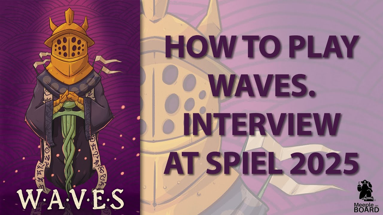 Waves - How to play interview at Spiel 2025