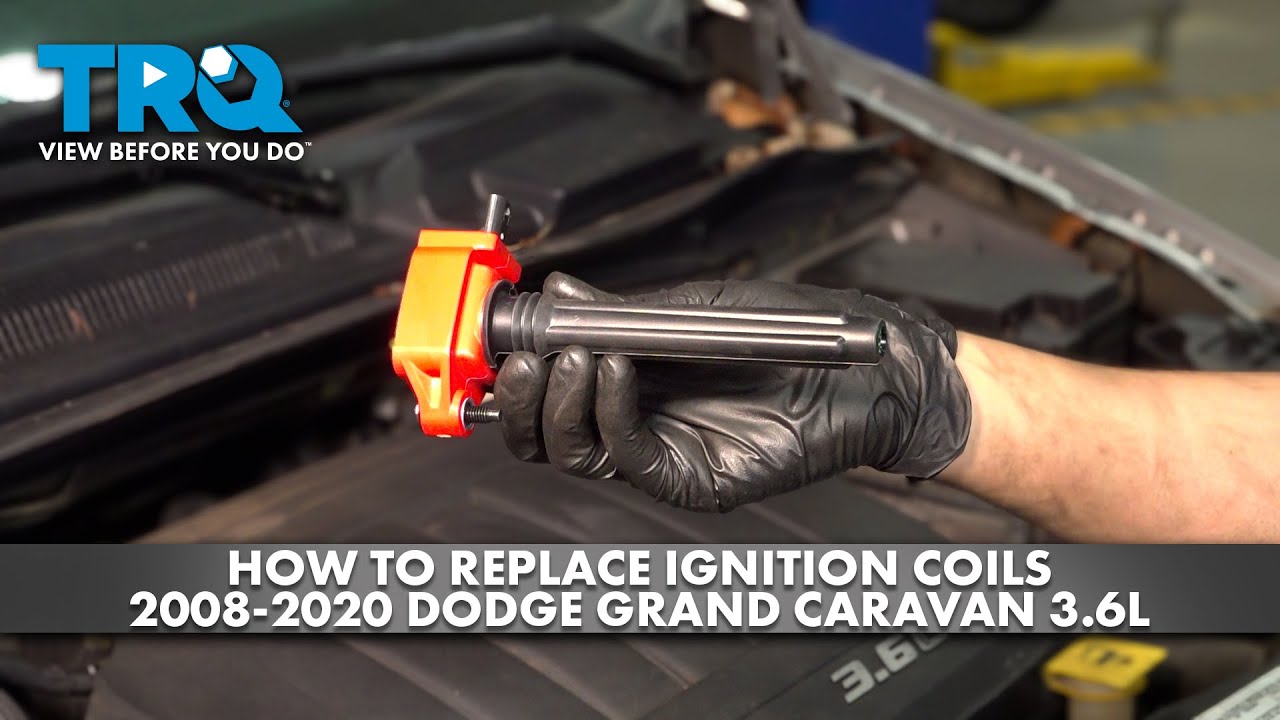 Как заменить катушки зажигания Dodge Grand Caravan 3.6L 2008-2020