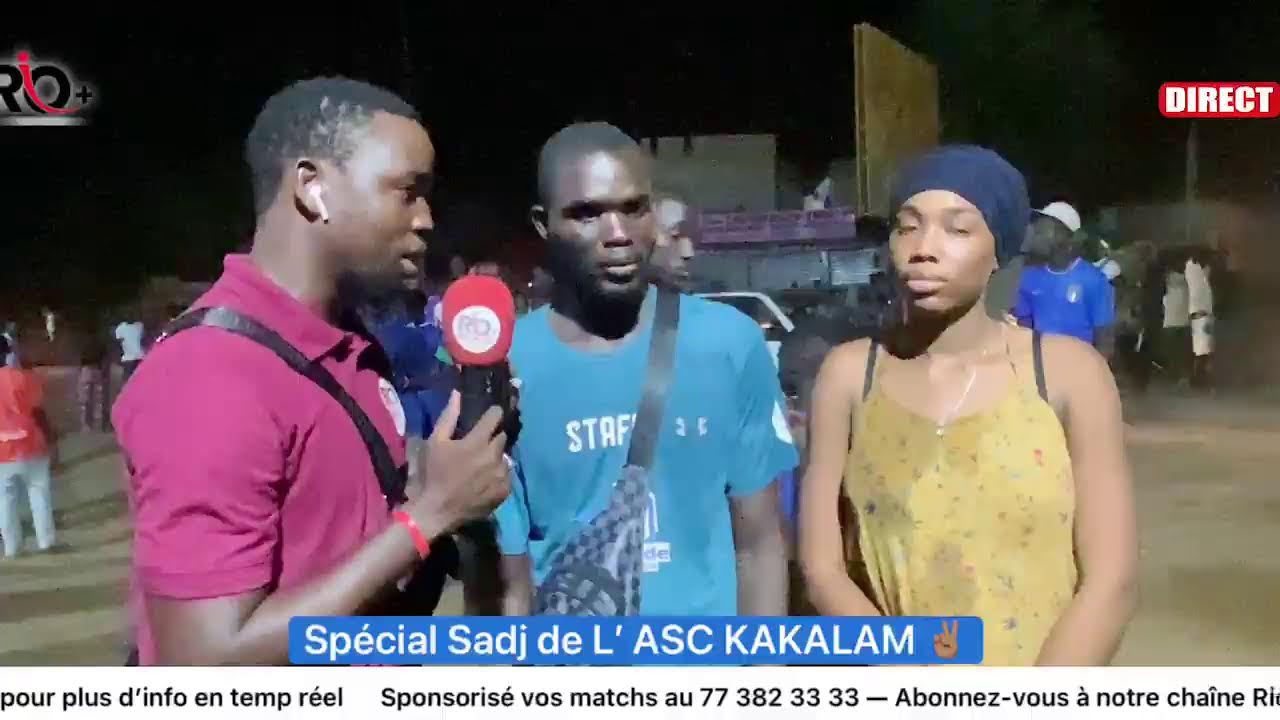 🛑Spécial SADJ de L’ ASC KAKALAM veille de Match