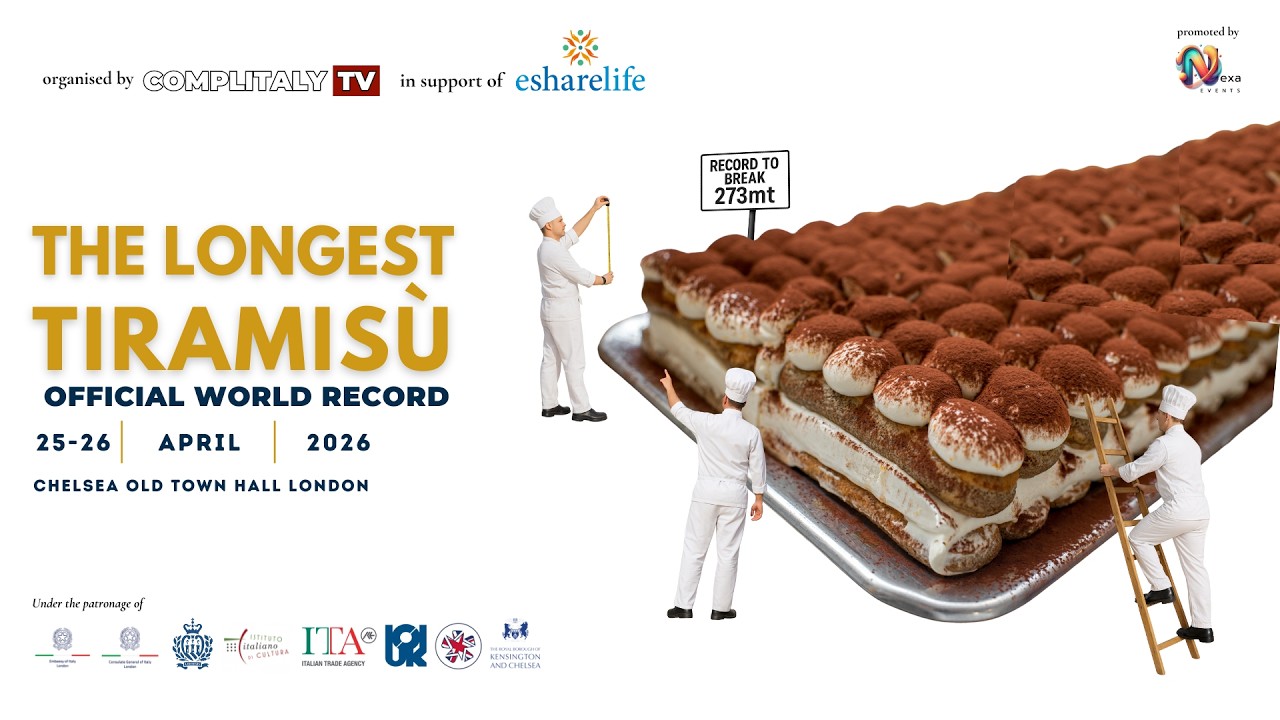 The Longest Tiramisù: presentazione del progetto solidale alla Camera dei Deputati