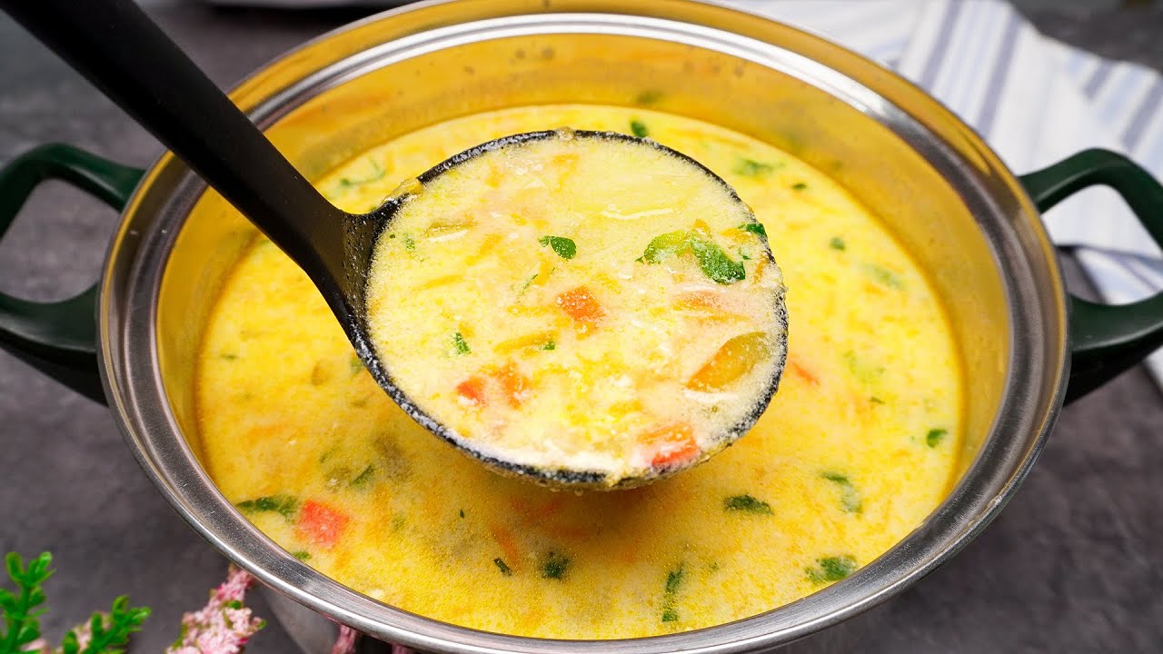 Ich koche diese Gemüsesuppe jeden Tag essen! 🔝 3 Gemüsesuppen Rezepte! Es ist so lecker und gesund!