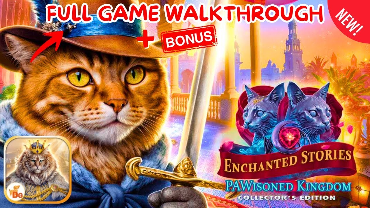 Enchanted Stories Paws F2P  &hearts; Full Game Walkthrough