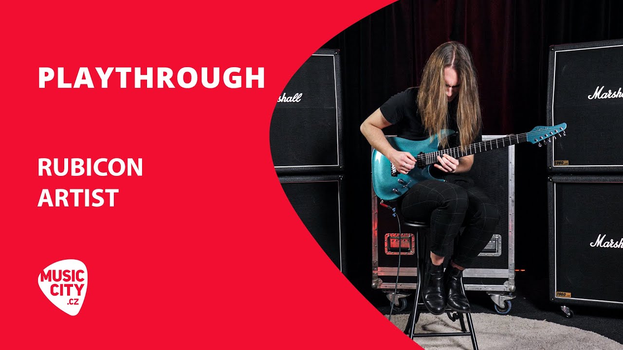 INTERVALS - Rubicon Artist (Playthrough) // Brutální test Schecter AM6 // Jirka Rambousek