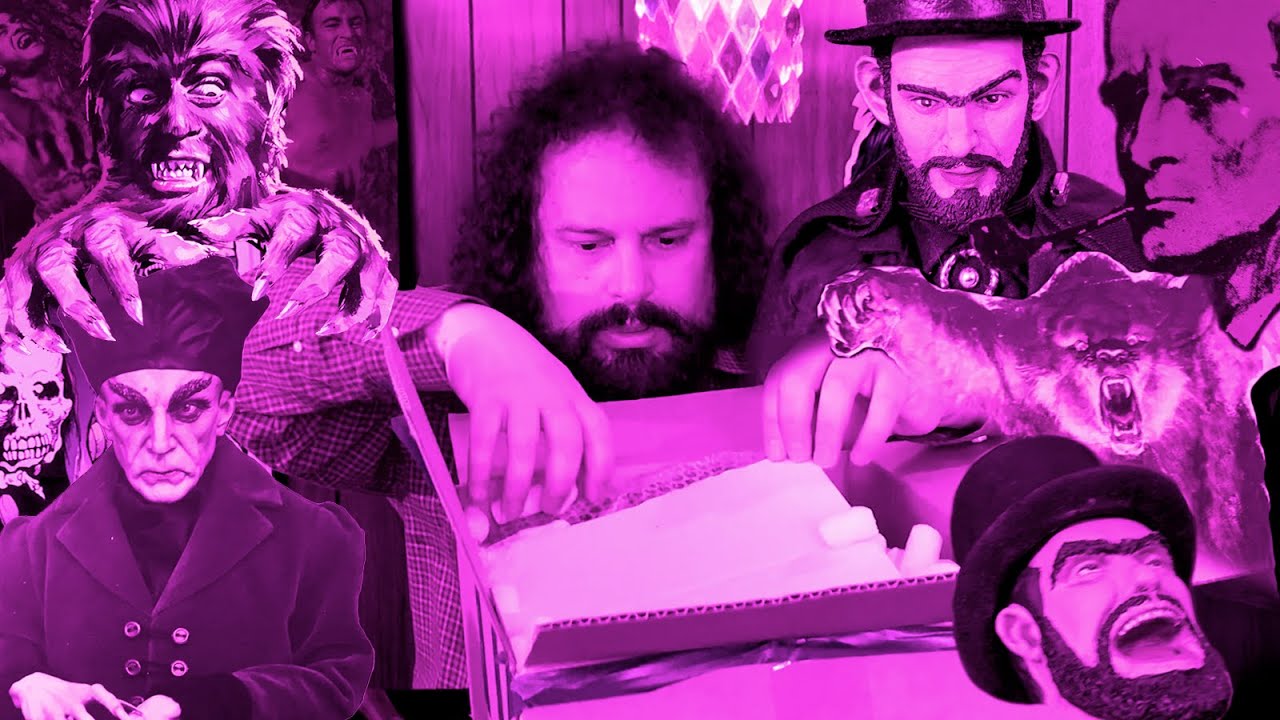 Unboxing Monster Toy Christmas Gifts - Raymond Castile's Basement of Horror, s8, ep7
