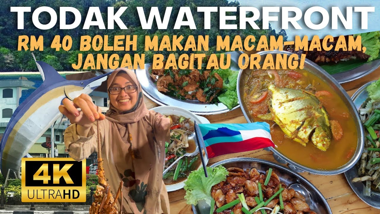🇲🇾 Ep. 10 : Todak Waterfront | RM 40 Dapat 7 Lauk! Jangan Bagitau Orang!