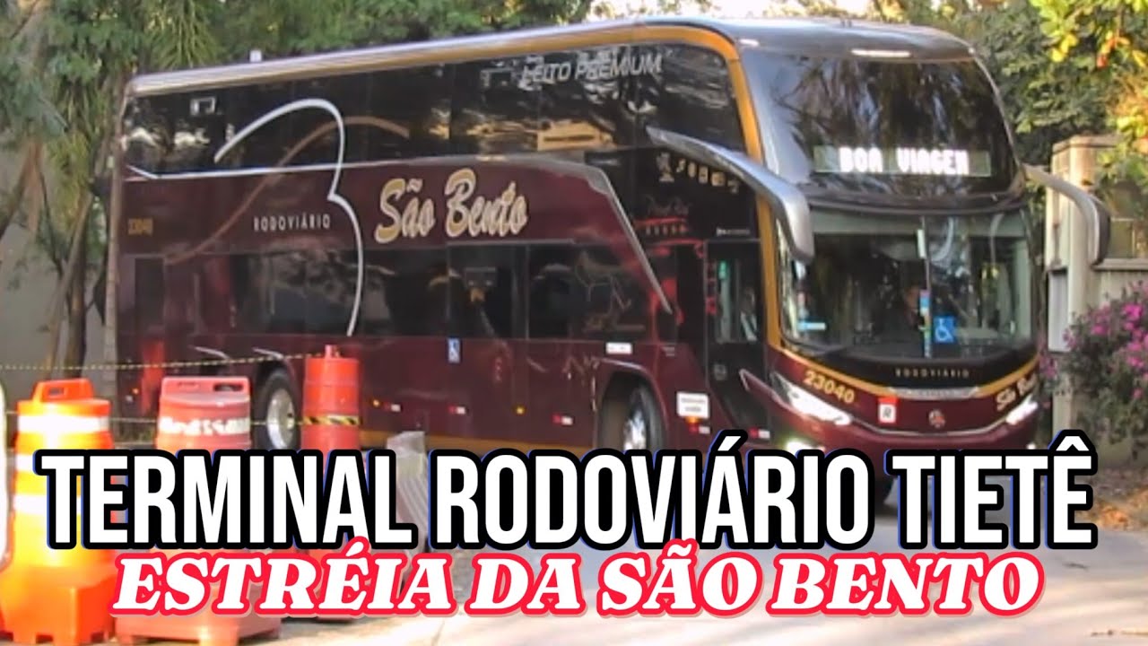 A ESTRÉIA DA VIAÇÃO SÃO BENTO NO TIETÊ E O DOMÍNIO DO GRUPO COMPORTE!!!